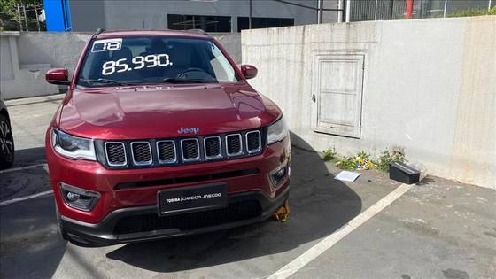 JEEP COMPASS 2.0 16V FLEX LONGITUDE AUTOMÁTICO JEEP COMPASS 2.0 16V FLEX LONGITUDE AUTOMÁTICO